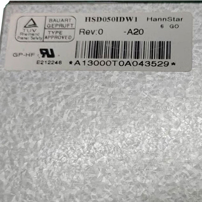 HannStar 5.0 بوصة 800 * 480 RGB شاشة عرض شاشة LCD HSD050IDW1-A20
