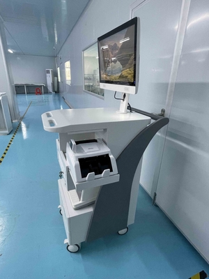 محطة العمل الطبية المتنقلة TFT الكهربائية على عجلات مستشفى