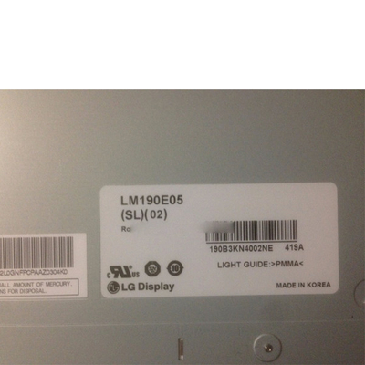 19.0 بوصة لشاشة LG LM190E05-SL02 LVDS tft lcd