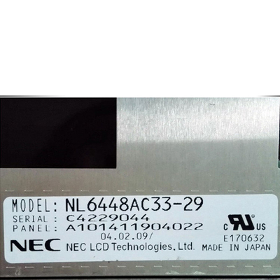 شاشة عرض LCD جديدة مقاس 10.4 بوصة 640 * 480 طراز TFT-LCD NL6448AC33-29