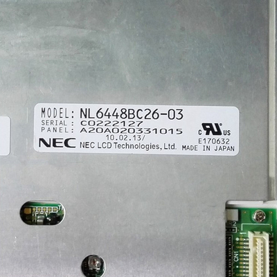 NL6448BC26-03 شاشة عرض LCD تعمل باللمس وحدة TFT 8.4 بوصة 640x480