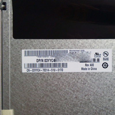 AUO M170ETN01.1 17 بوصة شاشة LCD 30 دبابيس موصل LVDS SXGA 96PPI