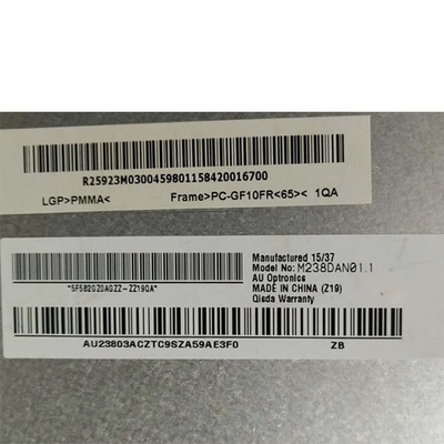 AUO AUO 23.8 &quot;M238DAN01.1QA 2560 * 1440 ، QuaVB 1680 * 1050 WSXGA + ، 98PPI Glare (ضباب 0٪) ، طلاء صلب (3H) شاشة سطح المكتب