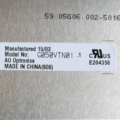 5.0 بوصة 800 (RGB) × 480 شاشة عرض LCD للوحة G050VTN01.1
