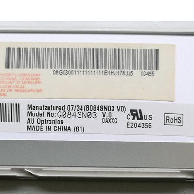 G084SN03 V0 جديد أصلي 8.4 بوصة SVGA 800 (RGB) × 600 TFT شاشة LCD لـ AUO