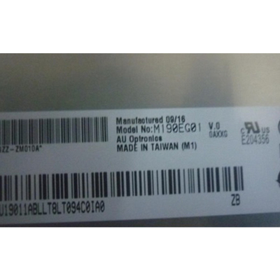 شاشة عرض ألعاب مقاس 19.0 بوصة بدقة 1280 (RGB) × 1024 شاشة عرض M190EG01 V00 بشاشة LCD