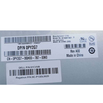 AUO 19.5 بوصة لوحة M195RTN01.0 LVDS واجهة 1600X900 TFT شاشة عرض LCD لأجهزة الكمبيوتر المحمول الصناعية