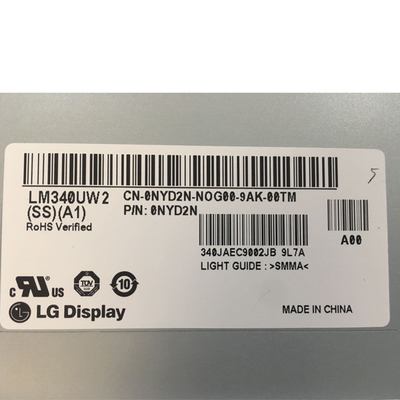 شاشة LCD مقاس 34.0 بوصة جديدة أصلية LM340UW2-SSA1