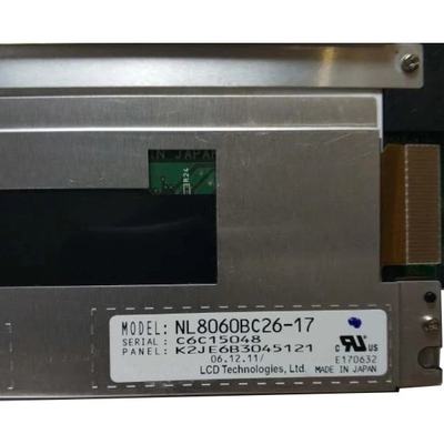 NL8060BC26-17 شاشة عرض LCD تعمل باللمس وحدة TFT مقاس 10.4 بوصة 800 (RGB) × 600
