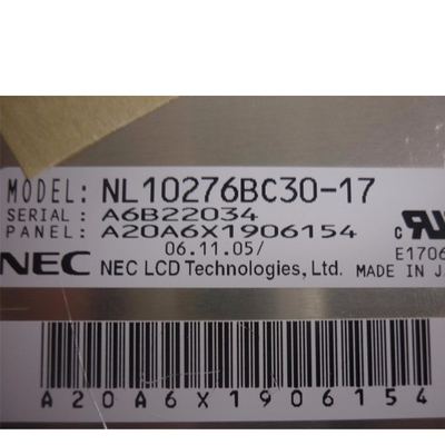 NL10276BC30-17 NEC شاشة 15 بوصة 1024 * 768 LCD