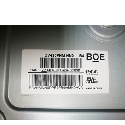 BOE 43 بوصة 1920 × 1080 DV430FHM-NN0 شاشة عرض LCD للإشارات الرقمية