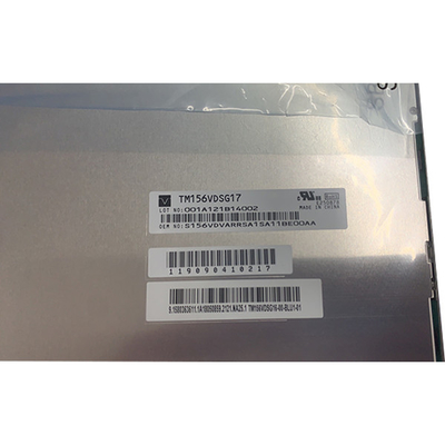شاشة TFT LCD مقاس 15.6 بوصة TM156VDSG17 LVDS 30 دبابيس واجهة RGB 1920X1080 للصناعة