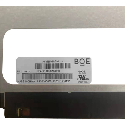PV156FHM-T00 العلامة التجارية الجديدة BOE 15.6 بوصة لوحة 1920 * 1080 شاشة TFT عرض كامل للصناعة
