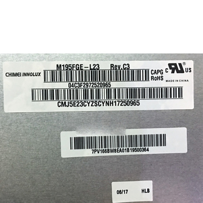 M195FGE-L23 19.0 بوصة لوحة LCD غير لامعة 1600 × 900 جودة أصلية جديدة