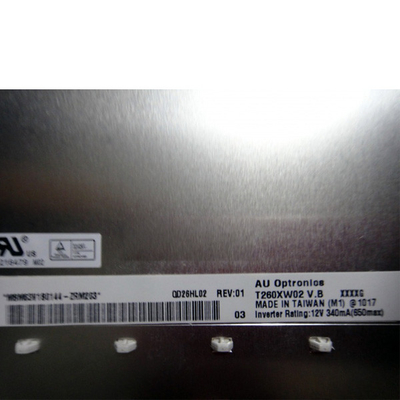 T260XW02 VB 30 دبوس 26 بوصة شاشة LCD 1366 * 768 لـ AUO