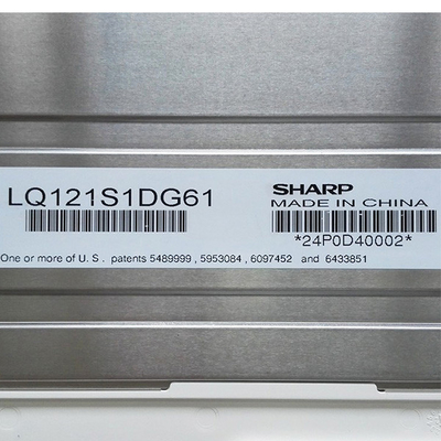 12.1 بوصة 82ppi شاشة LCD LQ121S1DG61 استبدال لوحة LCD لشارب