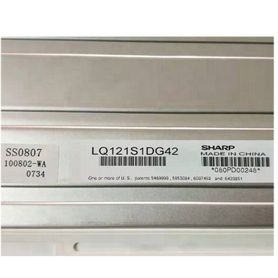شاشة LCD مقاس 12.1 بوصة 82ppi LQ121S1DG42 800 (RGB) × 600 شاشة LCD