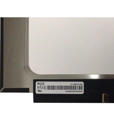 BOE 15.6 "شاشة كمبيوتر محمول LCD NV156FHM-N4K RGB 1920 × 1080 RGB شريط عمودي 141PPI