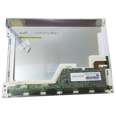 شاشة TFT LCD مقاس 12.1 بوصة RGB 800 × 600 SVGA 82ppi CMOS Connector LTD121C30U