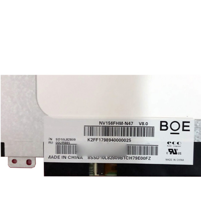 BOE Vertical Stripe 15.6 LCD pane NV156FHM-N47 شاشة كمبيوتر محمول LCD