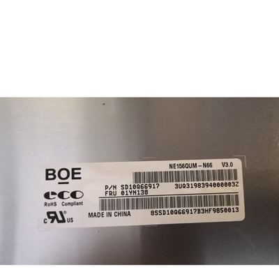 BOE Vertical Stripe 15.6 Inch LCD Panel NE156QUM-N66 شاشة كمبيوتر محمول 40 دبوس