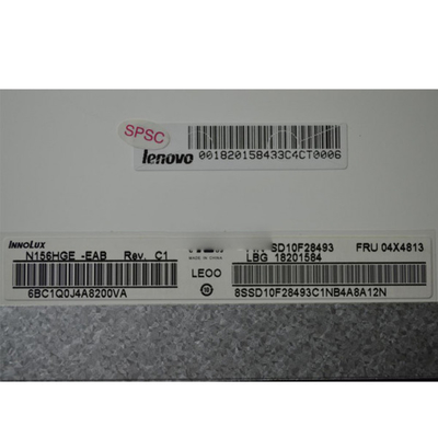 شاشة LCD للكمبيوتر المحمول مقاس 15.6 بوصة مزودة بشريط عمودي من Innolux N156HGE-EAB 30 دبوس
