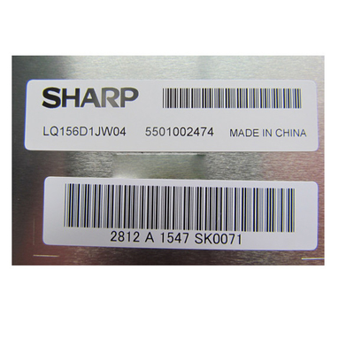 شاشة كمبيوتر محمول شارب عمودي 15.6 بوصة شاشة عرض LCD Pane LQ156D1JW04