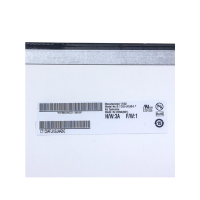 AUO شريط عمودي 15.6 بوصة LCD Pane B156HAN04.1 1920 * 1080 141PPI