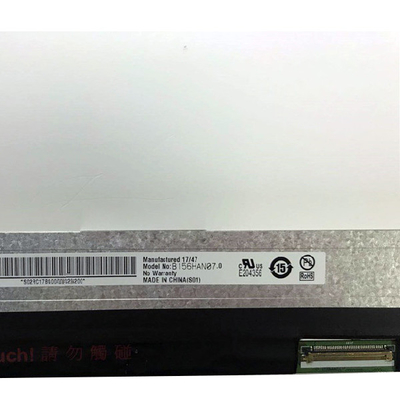 AUO شريط عمودي 15.6 بوصة شاشة LCD B156HAN07.0 1920 * 1080 141PPI