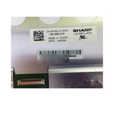 شارب شارب عمودي شريط 15.6 بوصة LCD Pane LQ156D1JW37 3Stripe 15.6 بوصة LCD Pane LQ156D1JW33 3840 * 2160 كمبيوتر محمول 40pin