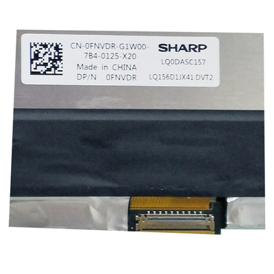 شارب شريط عمودي 15.6 بوصة شاشة LCD Pane LQ156D1JX41 3840 * 2160400 cd / m شاشة LCD