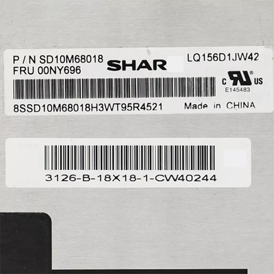 شارب شريط عمودي 15.6 بوصة شاشة LCD Pane LQ156D1JW42 3840 * 2160 شاشة عرض LCD