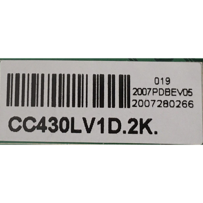 CC430LV1D شاشة عرض LCD 43 بوصة RGB 1920 × 1080 FHD 51PPI