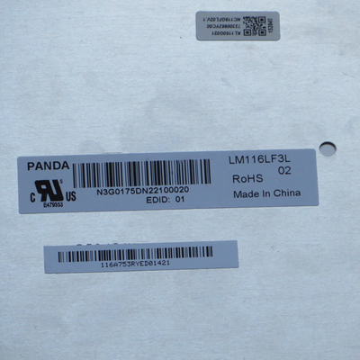 PANDA 11.6 بوصة LCD لوحة رفيعة 30Pin FHD IPS Matte LM116LF3L02