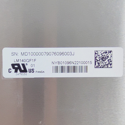 LM140GF1F01 شاشة كمبيوتر محمول LCD 14.0 بوصة لوحة شاشة الكمبيوتر IPS EDP 40pin 120HZ لديل