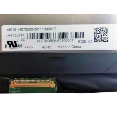 LM140LF1F02 شاشة الكمبيوتر المحمول LCD شاشة FHD IPS 144 هرتز 1920x1080 72٪ لوحة LCD NTSC
