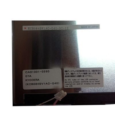وحدة شاشة LCD صناعية أصلية مقاس 8.4 بوصة 800 * 600 KCB084SV1AC-G40