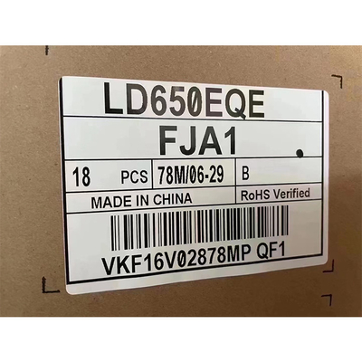 65.0 بوصة شاشة عرض LCD لوحة RGB 3840 × 2160 LD650EQE-FJA1
