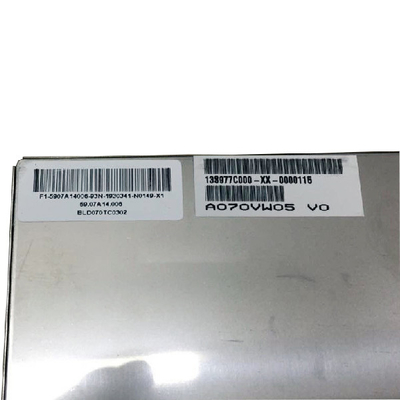 شاشة LCD مقاس 7 بوصة A070VW05 V0 شاشة ملاحة للسيارة مزودة بنظام تحديد المواقع وشاشة عرض داخلية شاشة عرض LCD لوحة LCD