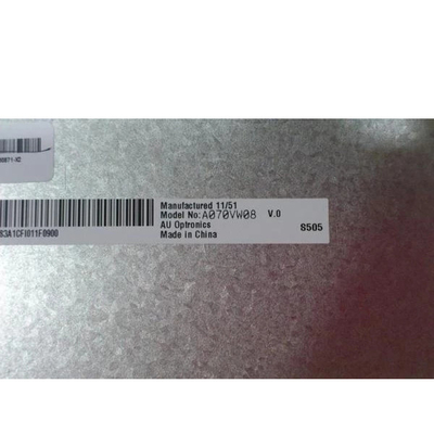 شاشة عرض LCD مقاس 7 بوصة A070VW08 V0 شاشة لوحة LCD لقطع غيار السيارات لملاحة السيارات