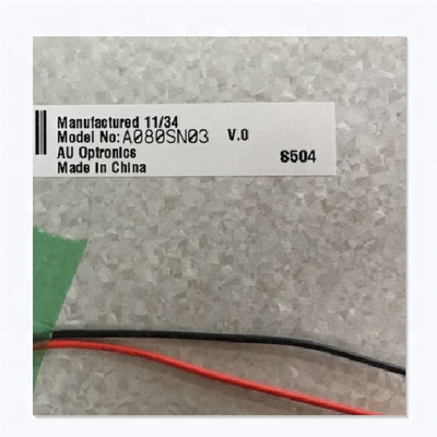 A080SN03 V0 60pin شاشة الكريستال السائل 8.0 icnh 800x600 TFT LCD Panel