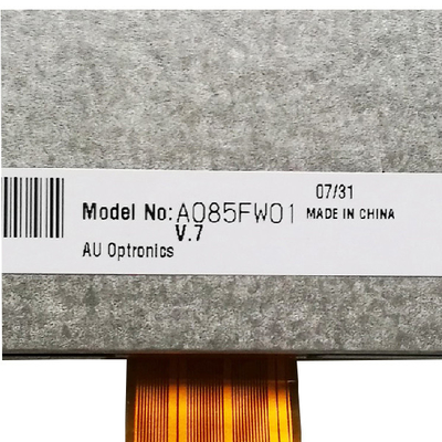 480x234 FPC AUO 26 دبابيس 8.5 بوصة شاشة TFT LCD A085FW01 V7.0