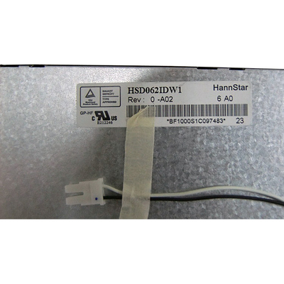 شاشة عرض HannStar الجديدة 6.2 بوصة 800 * 480 HSD062IDW1-A02 LCD