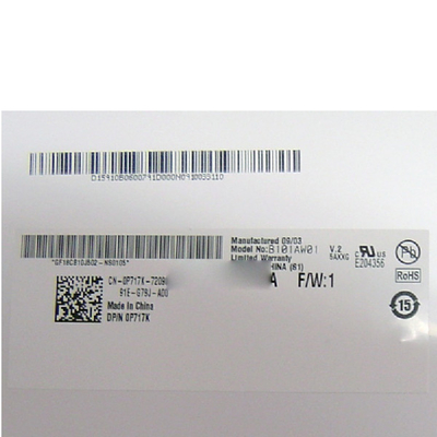 B101AW01 V0 HW5A AUO 10.1 بوصة مع شاشة Resolution1024 * 576 Lcd
