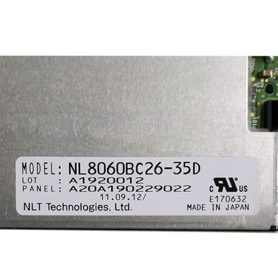 NL8060BC26-35D 10.4 بوصة وحدة شاشة LCD 800 * 600 شاشة عرض LCD