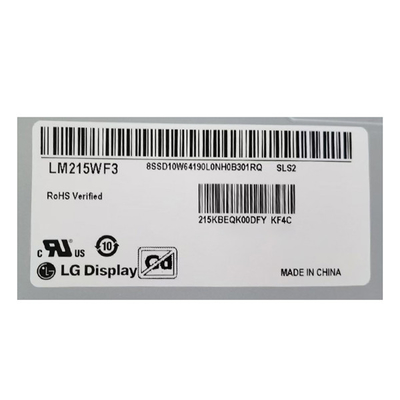 LM215WF3-SLS2 21.5 بوصة لوحة LCD 1920 * 1080 شاشة عرض IPS LCD