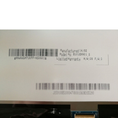 10.1 بوصة B101EAN01.2 1208 * 800 36 دبوس شاشة LCD