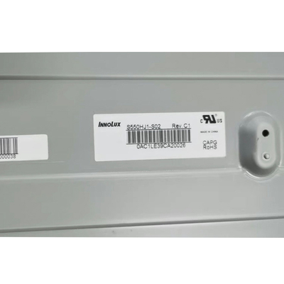 Innolux S550HJ1-S02 55.0 بوصة شاشة LCD مخزن لوحة الحائط Tft-lcd عرض شاشة الربط LCD
