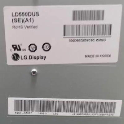 LD550DUS-SEA1 55 بوصة شاشة عرض LCD لوحة RGB عمودي الشريط