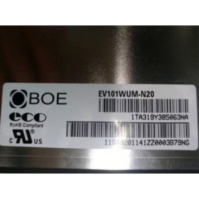 10.1 بوصة LVDS 45 Pins BOE LCD شاشة عرض لوحة للصناعات الطبية